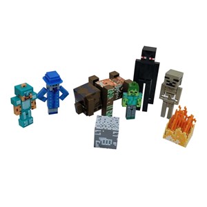 اکشن فیگور مدل ماینکرافت مجموعه 12 عددی MINECRAFT _اکشن فیگور