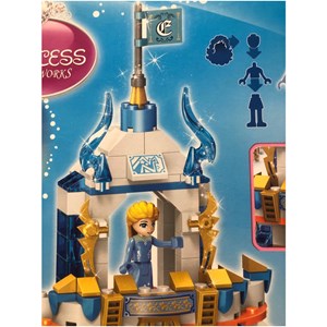 لگو دیزنی قصر السا فروزن 201 قطعه مدل 20038_لگو