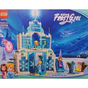 لگو دیزنی قصر السا فروزن 708 قطعه مدل 20056 _لگو