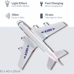 هواپیما کنترلی ایرباس مدل Airbus A380 _کوادکوپتر