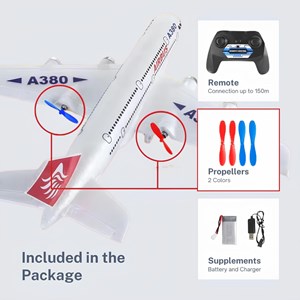 هواپیما کنترلی ایرباس مدل Airbus A380 _کوادکوپتر