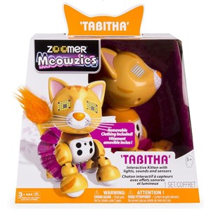 عروسک رباتیک زومر میومیو رنگ نارنجی مدل Zoomer Meowzies Asst _عروسک رباتیک