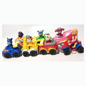 اکشن فیگور های سگ های نگهبان مجموعه 7 عددی _اکشن فیگور