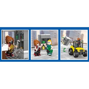 لگو سیتی ایستگاه پلیس شهر 431 قطعه مدل 78006 DECOOL Police Station City _لگو