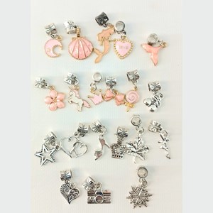 جعبه ساخت دستبند و گردنبند همراه با بگ هدیه یونیکورن _کیف و کوله پشتی