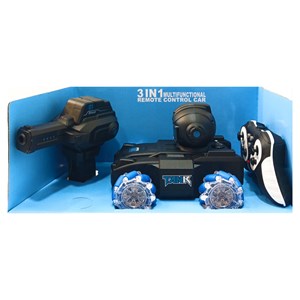 تانک کنترلی شارژی چرخ کپسول تیر ژله ای دودزا _ماشین کنترلی