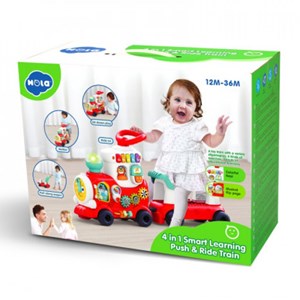 اسباب بازی واکر چندکاره موزیکال طرح قطار هولی تویز مدل Hola Toys E8990_اسباب بازی نوزادی