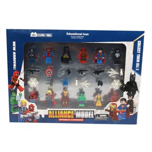 اکشن فیگور لگو 12 عددی انتقام جویان و لیگ عدالت _اکشن فیگور