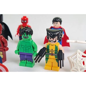 اکشن فیگور لگو 12 عددی انتقام جویان و لیگ عدالت _اکشن فیگور