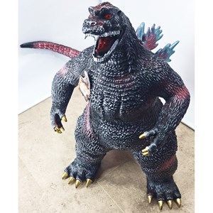 اکشن فیگور گودزیلا سایز بزرگ جنس سیلیکون قد 90 سانتی متر _اکشن فیگور