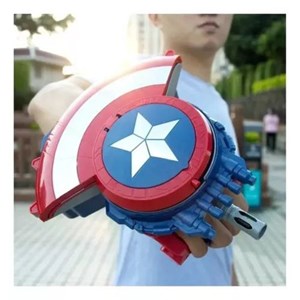 تفنگ اسباب بازی تیر ژله ای شارژی سپر کاپیتان آمریکا _تفنگ اسباب بازی