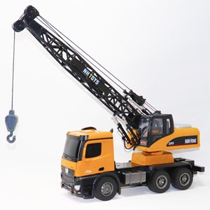 اسباب بازی جرثقیل کنترلی بزرگ مقیاس 1:14 مدل REMOTE CONTROL LIFTING CRANE NAN HONG 9913_ماشین کنترلی