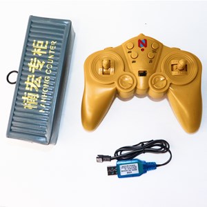 اسباب بازی جرثقیل کنترلی بزرگ مقیاس 1:14 مدل REMOTE CONTROL LIFTING CRANE NAN HONG 9913_ماشین کنترلی