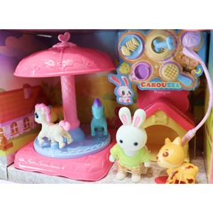 اسباب بازی عروسکی شهربازی خرگوش کوچولو در 4 مدل _اسباب بازی لوازم خانگی