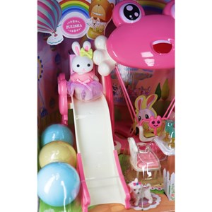 اسباب بازی عروسکی پارک خرگوش کوچولو در 2 مدل _اسباب بازی لوازم خانگی