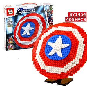 لگو مارول سپر کاپیتان آمریکا 405 قطعه مدل Captain America Lego SY1454_لگو