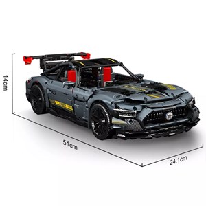 لگو تکنیک ماشین مسابقه ای 2872 قطعه با مقیاس 1:8 مدل Mould King 13123 Technik Sports Car Model_لگو