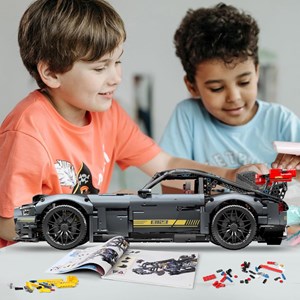 لگو تکنیک ماشین مسابقه ای 2872 قطعه با مقیاس 1:8 مدل Mould King 13123 Technik Sports Car Model_لگو