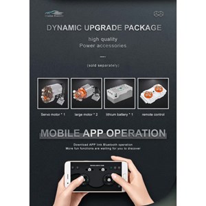 لگو تکنیک ماشین مسابقه ای 2872 قطعه با مقیاس 1:8 مدل Mould King 13123 Technik Sports Car Model_لگو