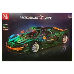 لگو تکنیک ماشین مسابقه ای 3268 قطعه با مقیاس 1:8 مدل Mould King 13091 Technik Sports Car Model_لگو