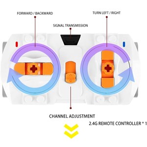 لگو تکنیک ماشین کنترلی شارژی 1827 قطعه با مقیاس 1:10 مدل 701026 SEMBO Technical_لگو