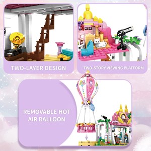 لگو فرندز خانه ویلایی با بالون 543 قطعه مدل WOMA TOY C0257_لگو