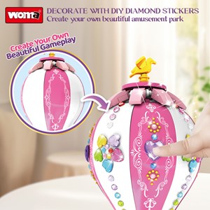 لگو فرندز خانه ویلایی با بالون 543 قطعه مدل WOMA TOY C0257_لگو