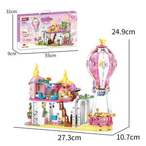 لگو فرندز خانه ویلایی با بالون 543 قطعه مدل WOMA TOY C0257_لگو