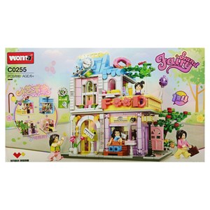 لگو فرندز ساختمان دو طبقه 880 قطعه مدل WOMA TOY C0255_لگو