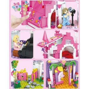 لگو فرندز قصر بزرگ 1892 قطعه مدل WOMA TOY C0252 _لگو