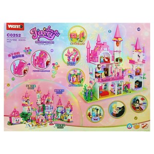 لگو فرندز قصر بزرگ 1892 قطعه مدل WOMA TOY C0252 _لگو