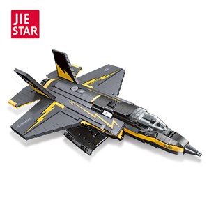لگو کریتور جت جنگی 1268 قطعه مدل JIESTAR Military 58092 F-35B _لگو