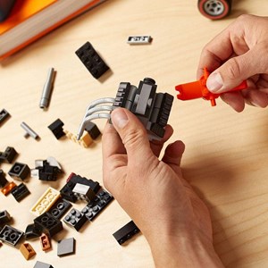 لگو تکنیک ماشین مسابقه ای هات ویلز 507 قطعه مدل Hot Wheels Mega Street Rodder _لگو