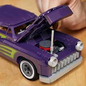 لگو تکنیک ماشین مسابقه ای هات ویلز 671 قطعه مدل Hot Wheels Mega PURPLE PASSION _لگو