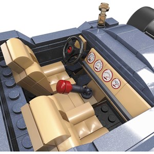 لگو تکنیک ماشین مسابقه ای هات ویلز 641 قطعه مدل Hot Wheels Mega Mod Rod _لگو