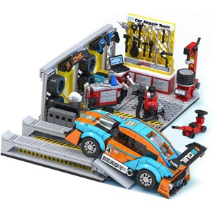 لگو تعمیرگاه ماشین مسابقه مدل 714032