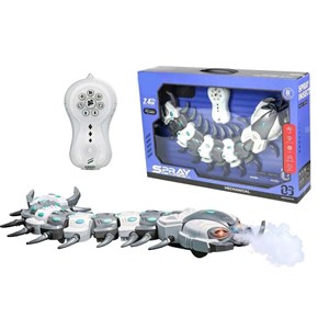 ربات اسباب بازی کنترلی شارژی مدل هزارپا دودزا موزیکال _ربات اسباب بازی