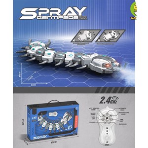 ربات اسباب بازی کنترلی شارژی مدل هزارپا دودزا موزیکال _ربات اسباب بازی