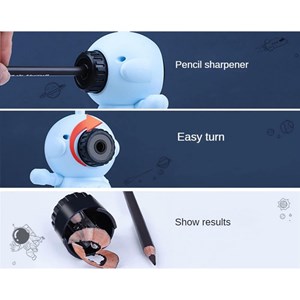 چراغ مطالعه طرح فضانورد با قابلیت تراش کردن _اتاق کودک