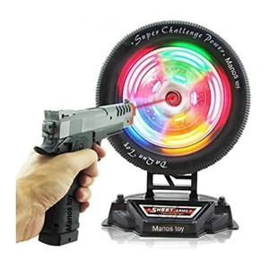 تفنگ اسباب بازی لیزری سیبل دار مدل sharp shooter _تفنگ اسباب بازی