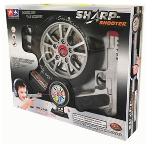 تفنگ اسباب بازی لیزری سیبل دار مدل sharp shooter _تفنگ اسباب بازی