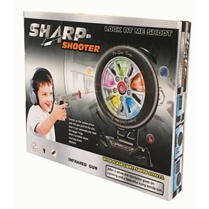 تفنگ اسباب بازی لیزری سیبل دار مدل sharp shooter _تفنگ اسباب بازی