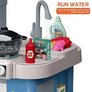 ست اسباب بازی آشپزخانه سایز بزرگ موزیکال و چراغدار 72 قطعه مدل 126_922 Talented Chef_اسباب بازی لوازم خانگی