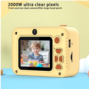 دوربین عکاسی و فیلمبرداری دیجیتال HD کودک زرد مدل Micro single_اسباب بازی دیجیتال و هوشمند