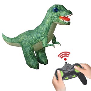 ربات اسباب بازی کنترلی دایناسور بادی به ارتفاع 130 سانتیمتر Inflatable Electric Remote Control Dinosaur _ربات اسباب بازی