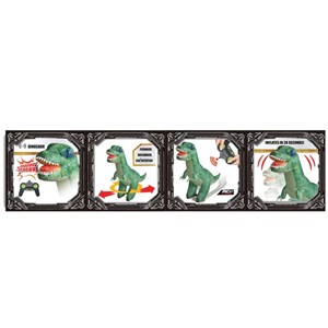 ربات اسباب بازی کنترلی دایناسور بادی به ارتفاع 130 سانتیمتر Inflatable Electric Remote Control Dinosaur _ربات اسباب بازی