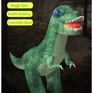 ربات اسباب بازی کنترلی دایناسور بادی به ارتفاع 130 سانتیمتر Inflatable Electric Remote Control Dinosaur _ربات اسباب بازی