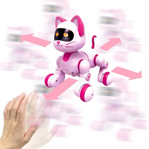 ربات اسباب بازی کنترلی گربه مدل HAPPY KITTEN _ربات اسباب بازی