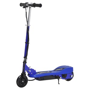 اسکوتر برقی تاشو 120 واتی با ارتفاع قابل تنظیم رنگ آبی مدل HOMCOM E Scooter_اسکوتر