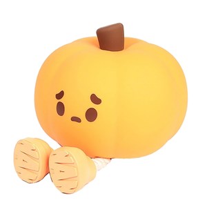 چراغ خواب سیلیکونی شارژی طرح کدو تنبل _اتاق کودک